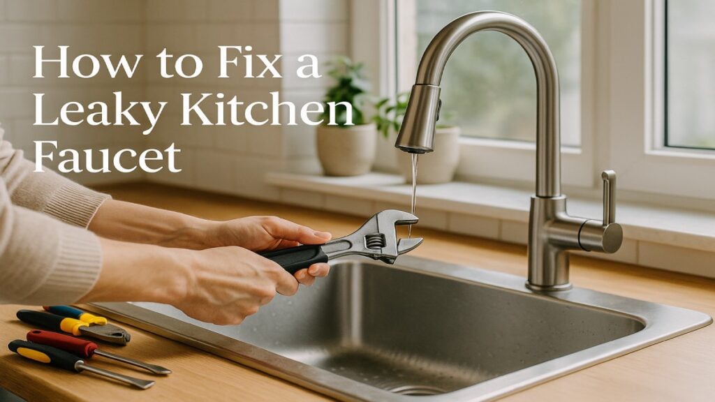 How to Fix a Leaky Kitchen Faucet