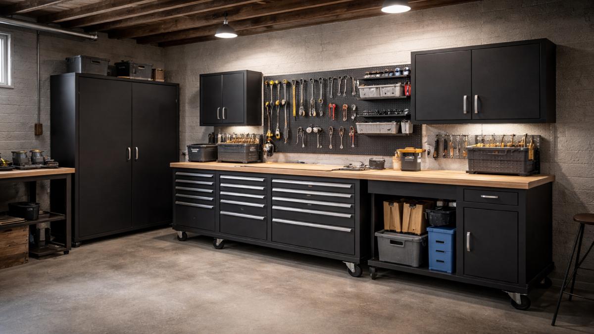Organized Basement Workshop Overview